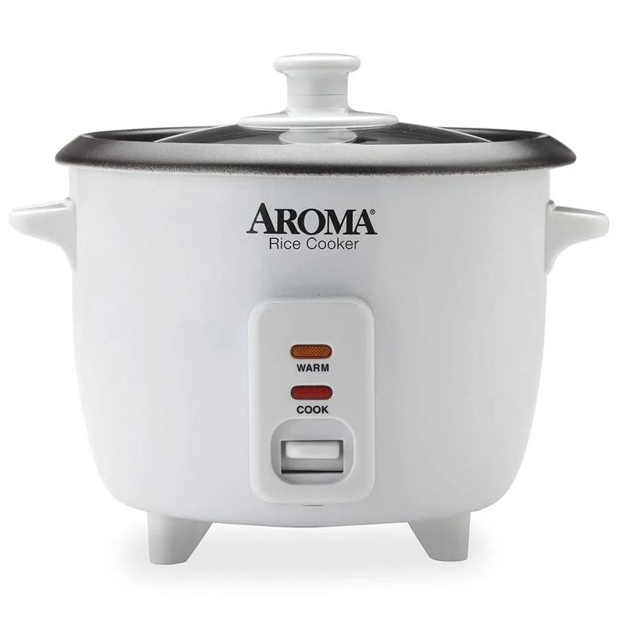 Aroma 6‑Cup (Cooked) One‑Touch Rice Cooker (ARC‑363NG)